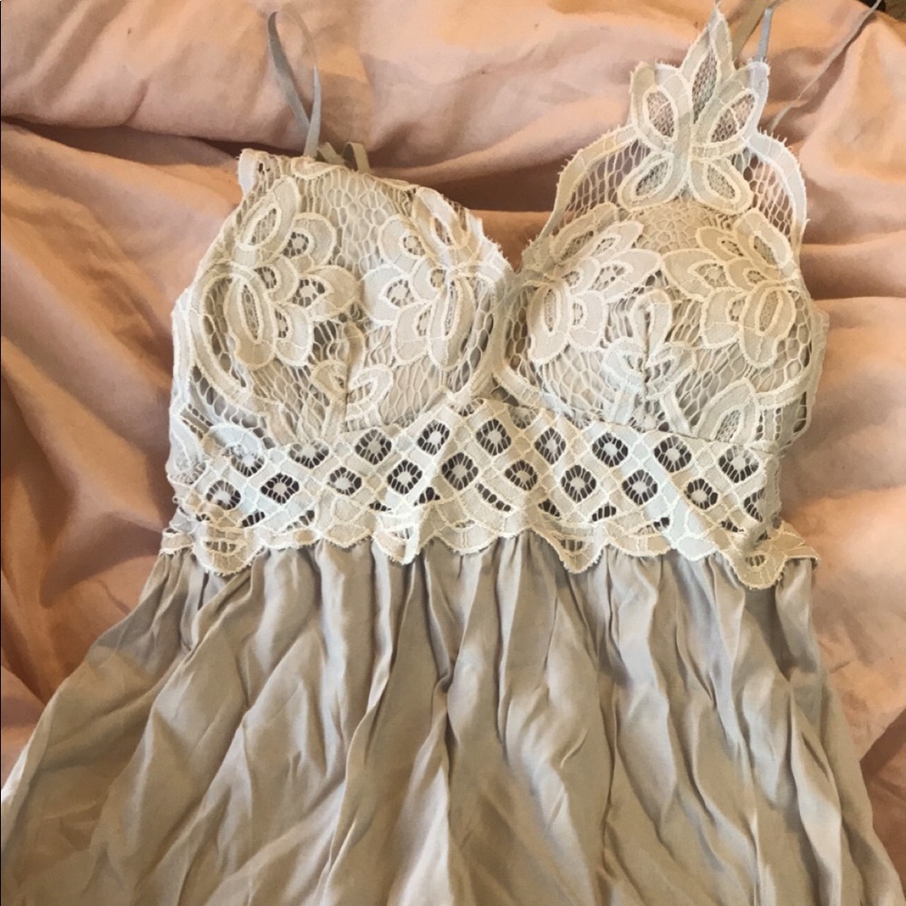 LACE TOP DRESS